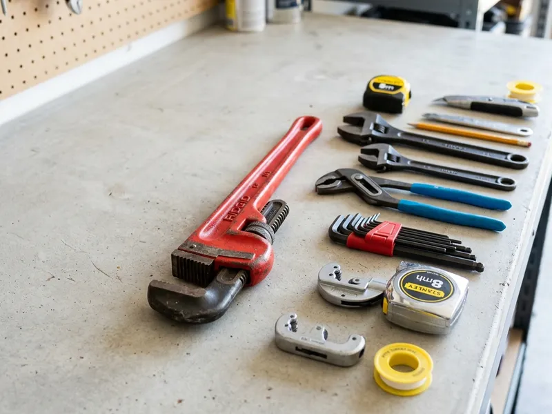 Professional plumbers in Owensville, MO equipped with top-tier tools for residential and commercial plumbing services.